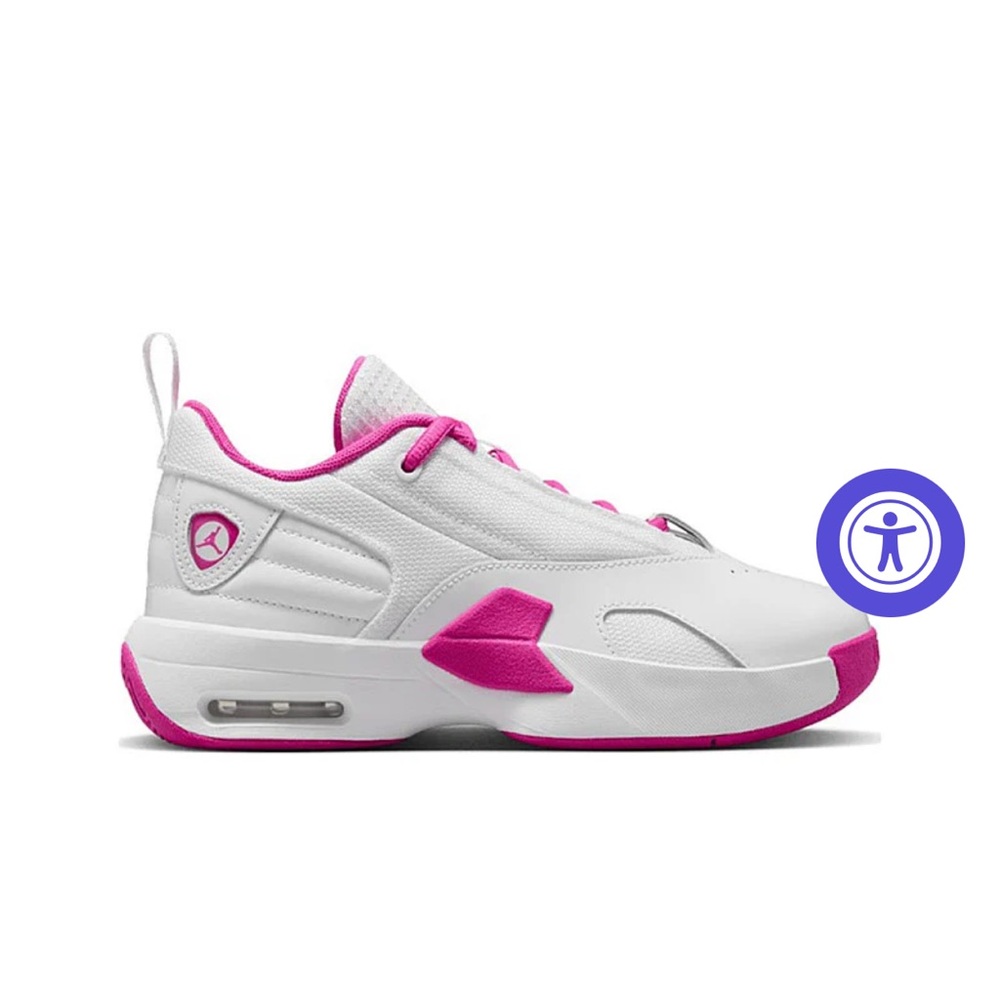Nike Kids' Jordan Max Aura 6 Shoes - White / Fire Pink